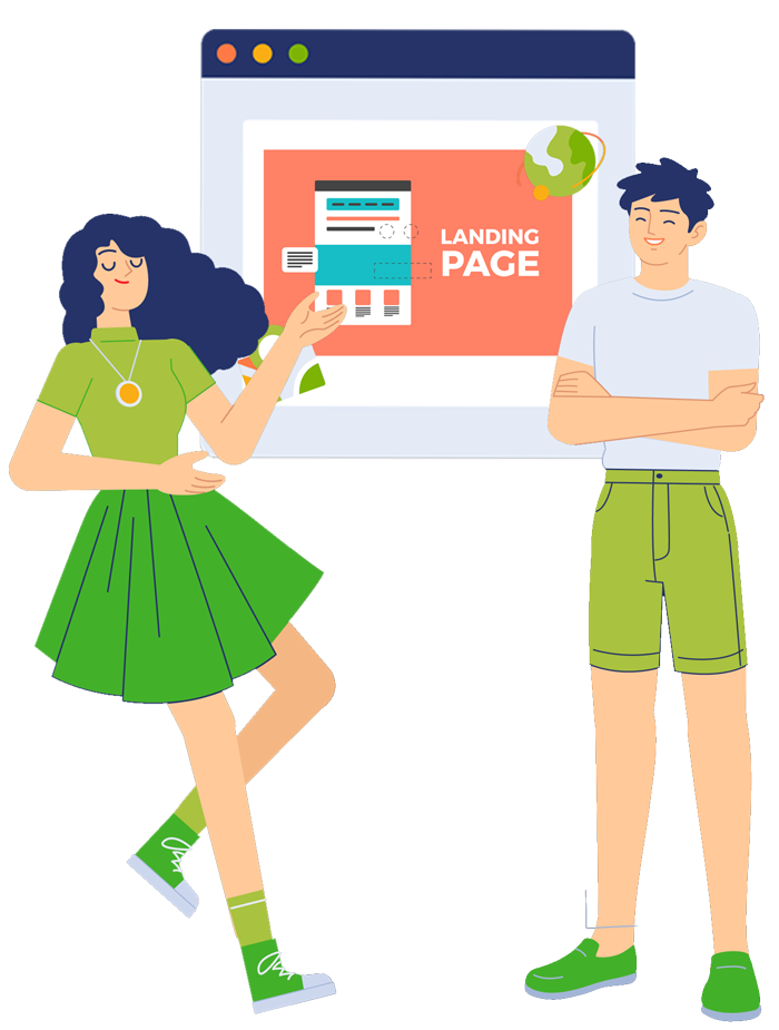 Landing page  